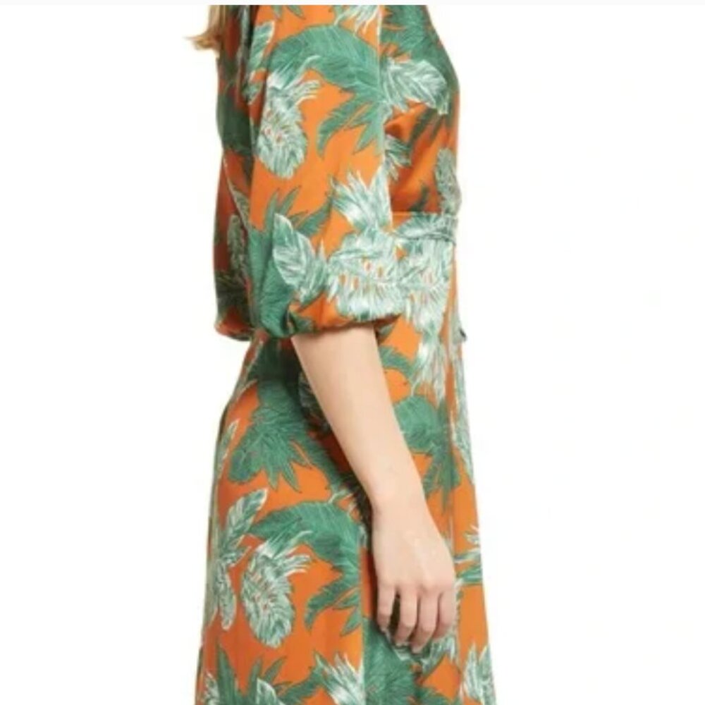 Sam Edelman Floral Wrap Dress~size 8 - Picture 12 of 15